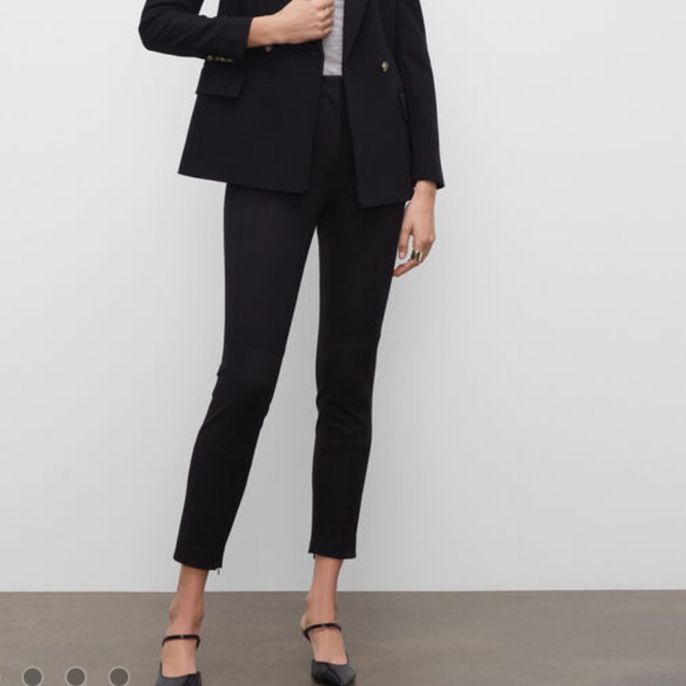 Club Monaco Slim Seam Trouser black size 4